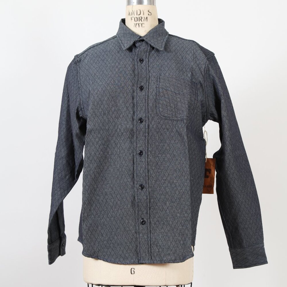 Tellason Grey Button Down